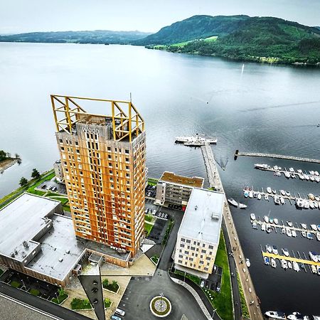 Mjos Tower Suite - Lovely Lake View Brumunddal Extérieur photo