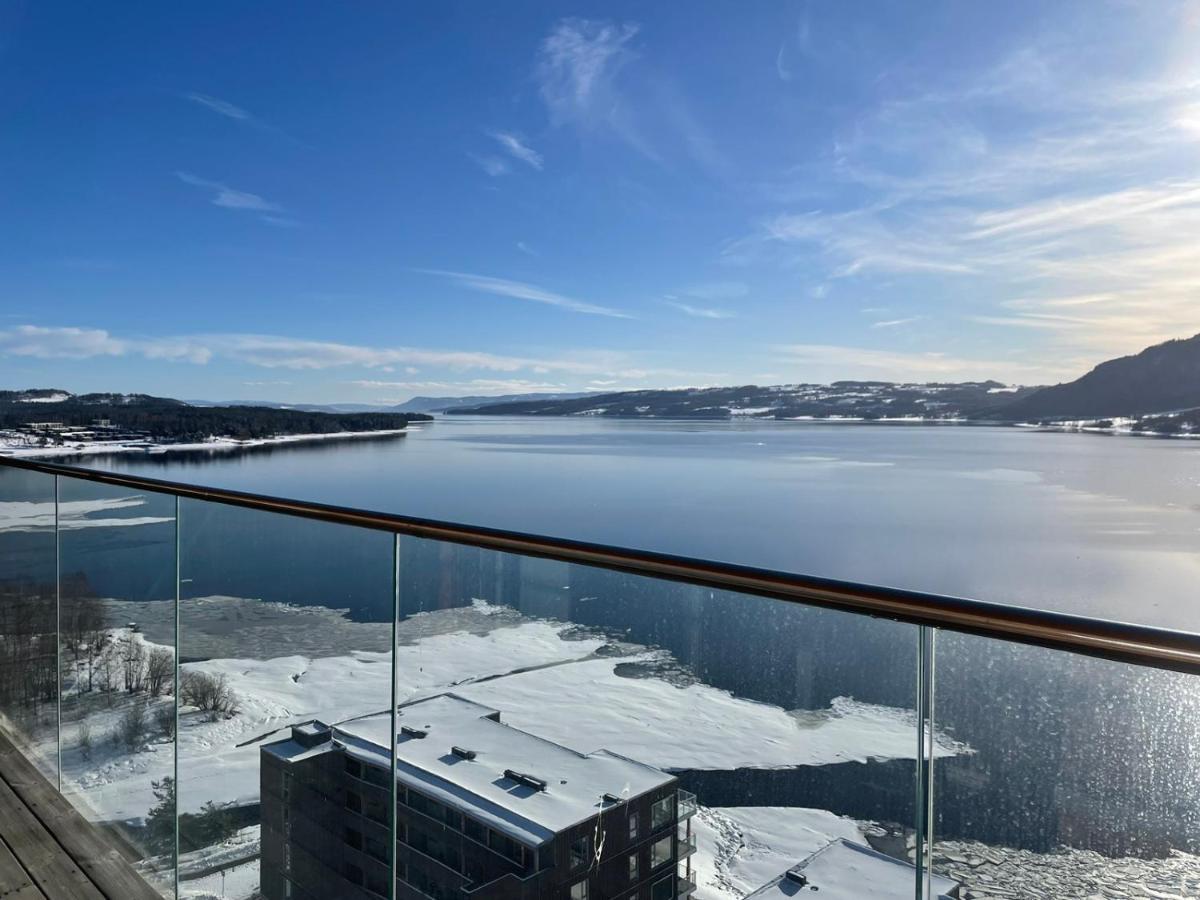 Mjos Tower Suite - Lovely Lake View Brumunddal Extérieur photo