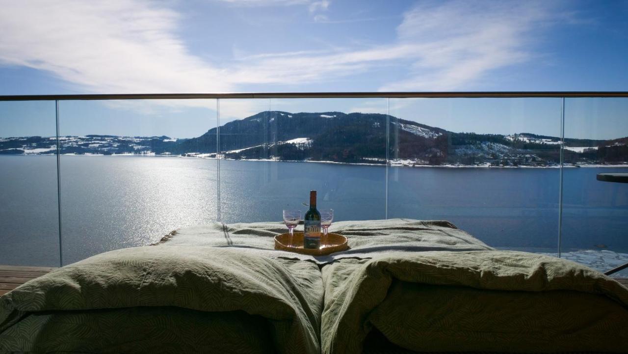 Mjos Tower Suite - Lovely Lake View Brumunddal Extérieur photo