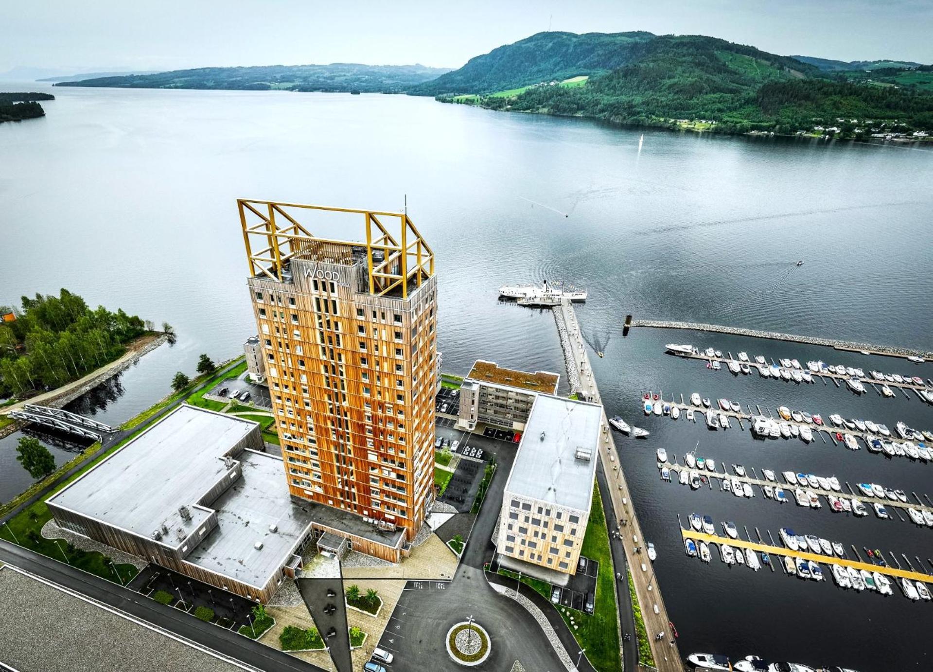 Mjos Tower Suite - Lovely Lake View Brumunddal Extérieur photo
